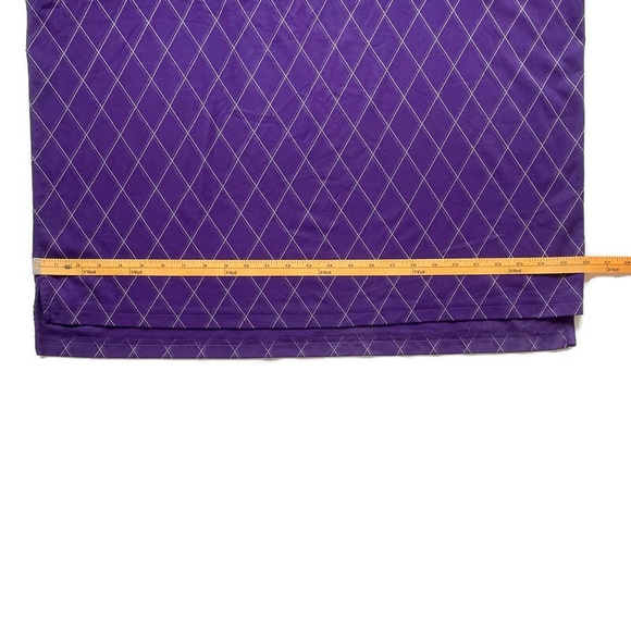 The Foundry Supply Co Men’s Golf Polo Shirt Purple - XXL 2XL Tall - Picture 4 of 6